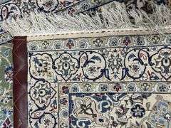 Handmade 6-Layer Silk Persian Nain 4.10x3.2