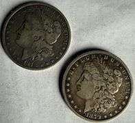 1878 1879 Circulated Morgans