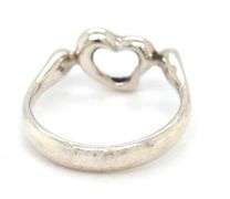 Tiffany & Co Elsa peretti open heart ring