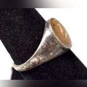 AI-Anon Ring in Sterling Silver.