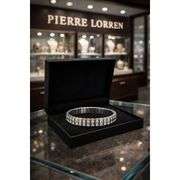 Silver 96 Austrian Crystal Bracelet