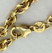 14KT Yellow Gold Rolo Link Engraved Love Always 50Th Heart Charm Bracelet
