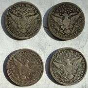 1908 Barber Quarter Year Run