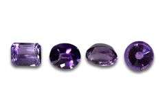 Sparkling Natural Amethyst - Lot of 4