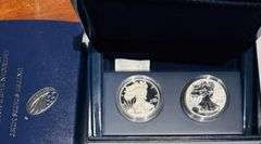 American Eagle San Francisco 2 Coin 2012 Silver Proof Set