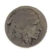 Low Mintage Full Date 1914 D Buffalo Nickel