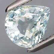Striking 1.42ct platinum blue UNTREATED Sapphire!!!