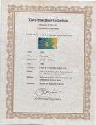 Erte "The Swing" Signed Limited Edition Serigraph with Foil Stamping