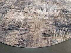 Decorative Modern Round Rug 8x8