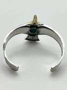 925 Sterling Silver Turquoise Eahle Cuff