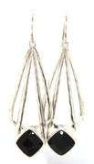 2 Pairs of 925 sterling silver dangle earrings