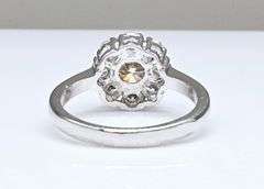 Beautiful 3.25 Ctw White Fire Moissanite Ring
