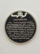Louisiana Sterling Silver Medal