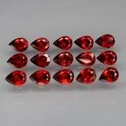 12.23ct set of 15 premium VS Mozambique garnets!