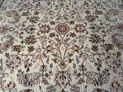 Fine Silk & Wool Kashan Rug 8x10