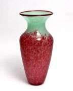 Mint Green & Pink Traditional Vase