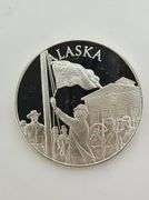 Alaska State Medal, Sterling Silver