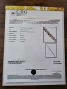 Stunning 14KT White Gold Emerald Cut Lab Diamond Tennis Bracelet, 12.23 CTTW