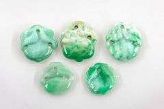 Burmese Jadeite Carved Peaches