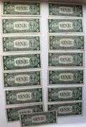14 Slider 1935E F G $1 Silver Certificates