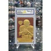 Tom Brady Gold Rookie Card Draft Pick Edition GEM Mint 10