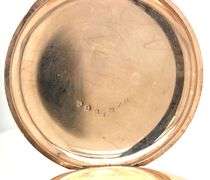 Nice Illinois Pocket Watch 21 Jewel Abe Lincoln Model