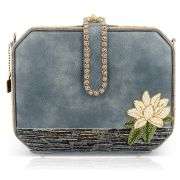 Swan Princess Hard Sided Ivory Swan Handbag