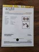 Classic Studs! Huge 4.12 CTTW Round Brilliant Cut Lab Diamond Earrings