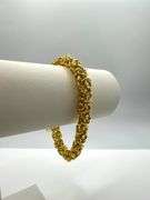 Gold Plated Byzantine Bracelet
