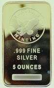 Sunshine Minting 5 oz .999 Silver Bar
