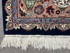 Handmade Pictorial Persian Kashmar 9.6x6.10