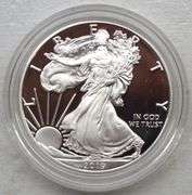 2019-S American Eagle 1 oz Silver Proof Coin – Original Box & COA