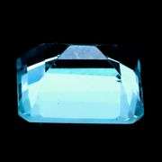 Stunning 5.70ct 11x9mm emerald cut sky blue Topaz