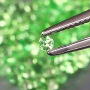 Rare collectors 3.16ct untreated spring green Tsavorite set!