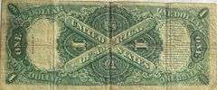 $1 Landing of Columbus Series of 1917 US Note