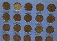 Near Complete Lincoln Set1900-1943.
