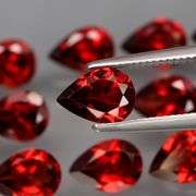 12.23ct set of 15 premium VS Mozambique garnets!