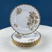 Royal Albert Golden Glory Dessert Plates