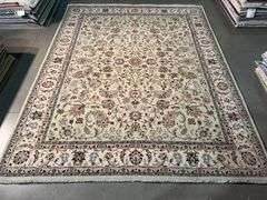 Fine Silk & Wool Kashan Rug 8x10