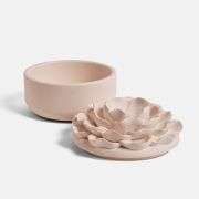 Floral Trinket Box - Blush Pink - Elegant Jewelry Storage
