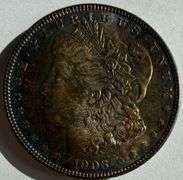 Attractive Toned BU 1903 Toned Morgan