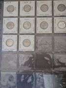 30 silver coin quarters various date