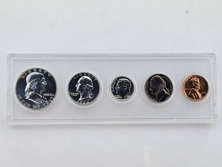 1960 United States Silver Proof Set, Whitman Holder