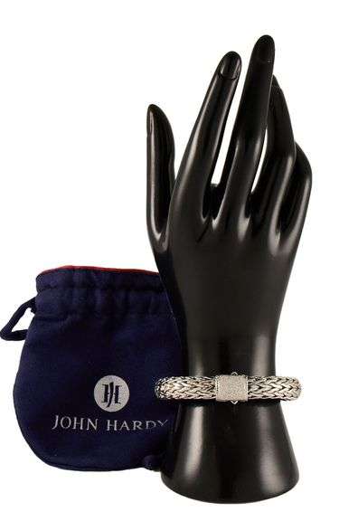 John Hardy Icon 0.55ctw Diamond Chain Bracelet in Sterling