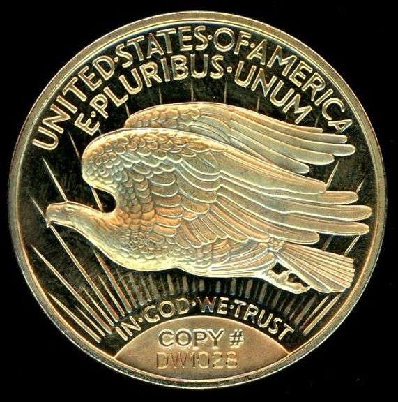 1 Troy Ounce .999 Silver St. Gaudens Round