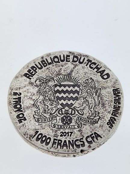 2017 Egyptian Relic Series, Ramesses II, 2 Oz. Silver