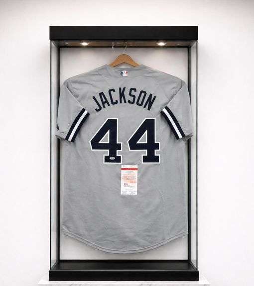 Autographed Reggie Jackson New York Baseball Jersey