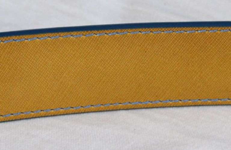 Fine Quality Reversable Leather Belt, Made In Italy