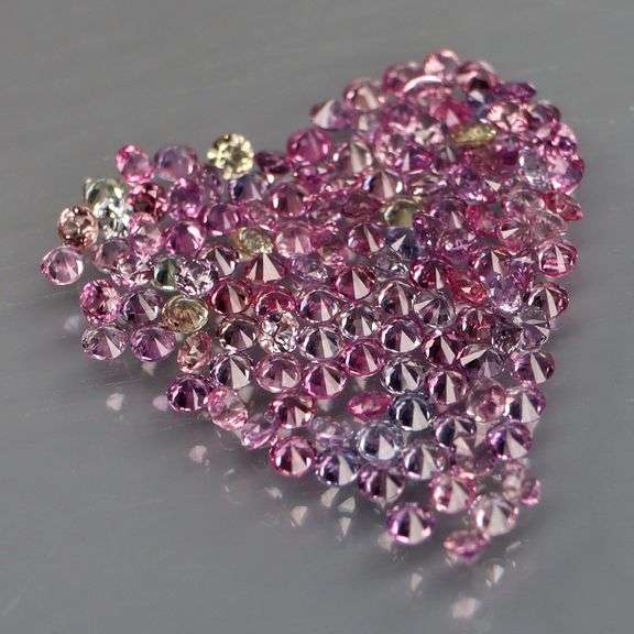 Beautiful 3.02ct mixed berry set of natural Sapphires