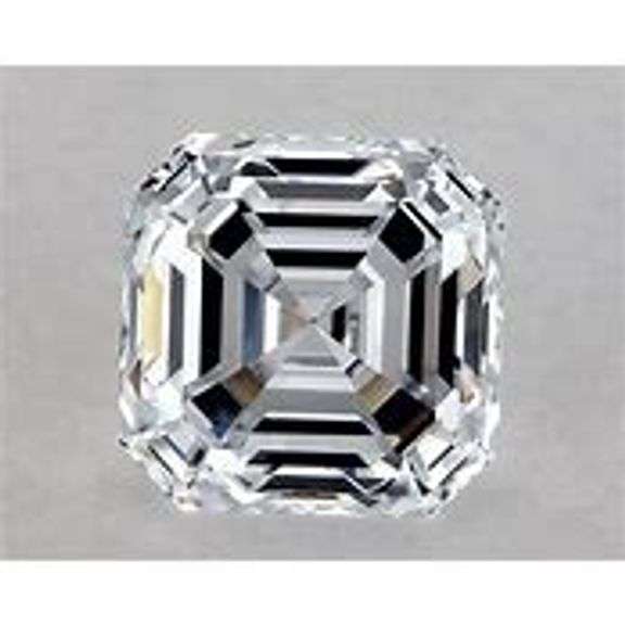 Very Fine Certified Square Emerald Cut Lab Diamond - 5.03 Carats